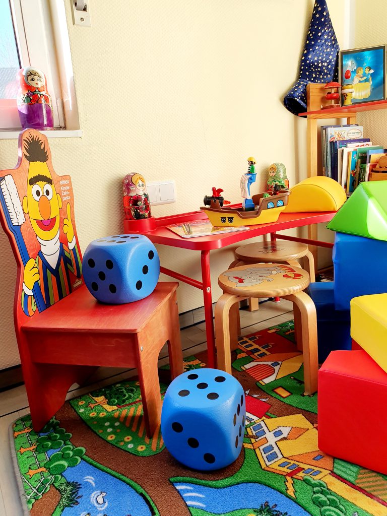 Spielecke für Familienzahnmedizin der Zahnarztpraxis Zahnhaus Dortmund